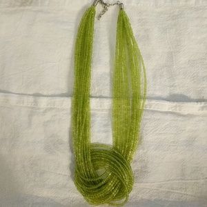 Green Beaded Necklace